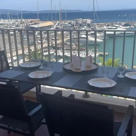 Climatise Avec Terrasses Et Vue Port, Proche Plages A - Fr-1-335-191 *